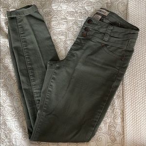 Blue spice green jeans